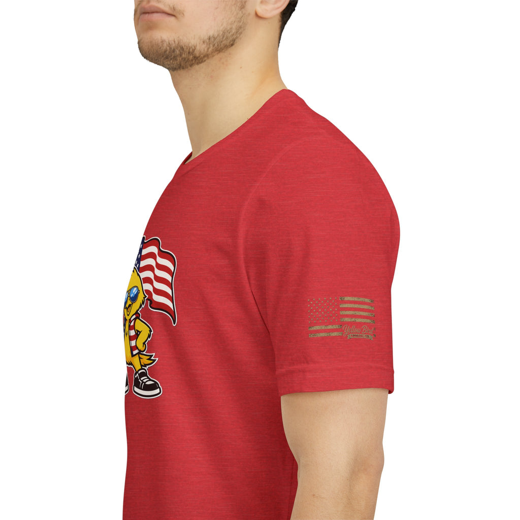 Yellow Bird USA- Unisex T-Shirt