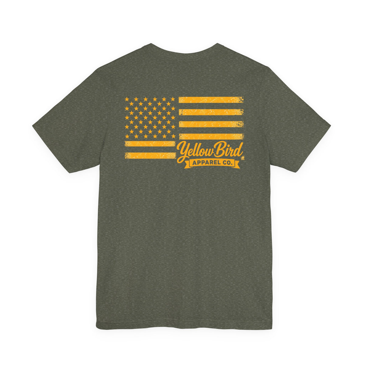 Yellow Bird Salute Unisex T-Shirt