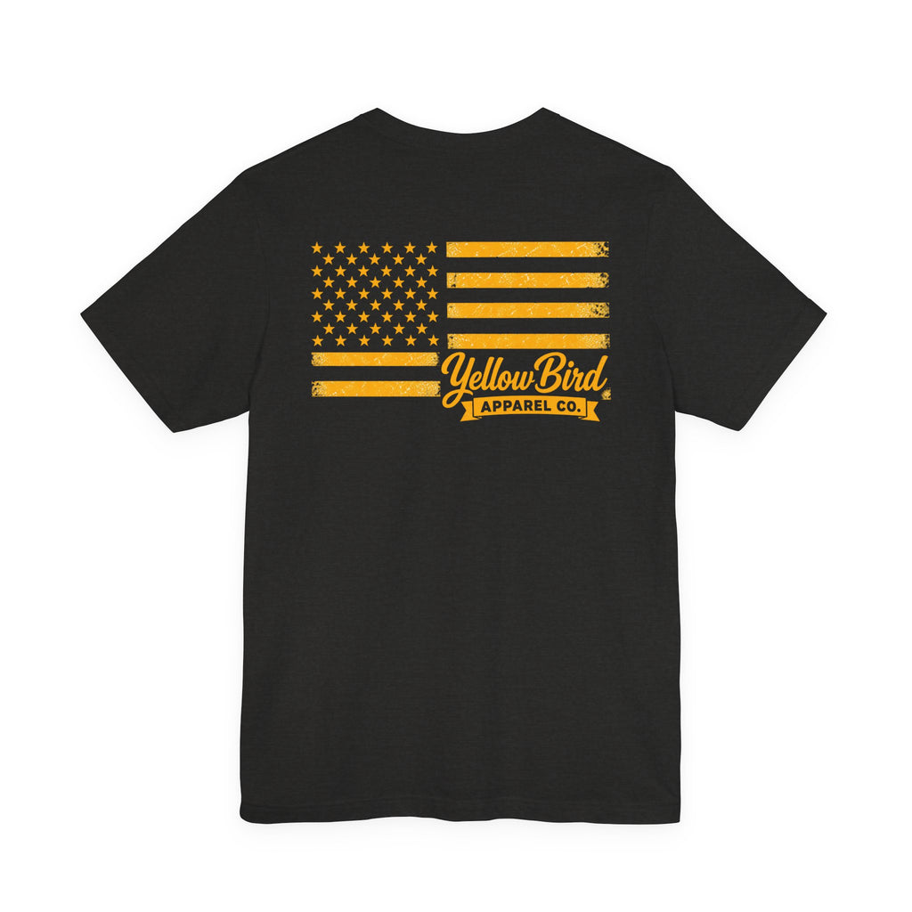 Yellow Bird Salute Unisex T-Shirt