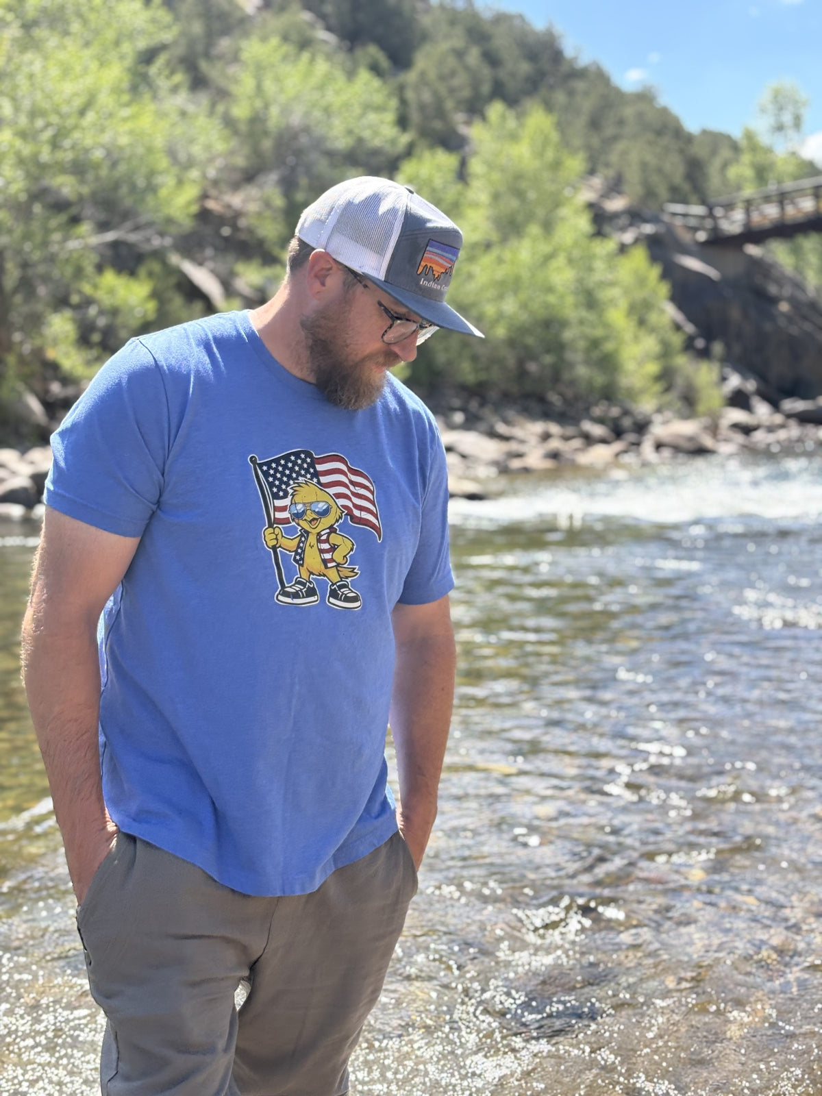 Yellow Bird USA- Unisex T-Shirt
