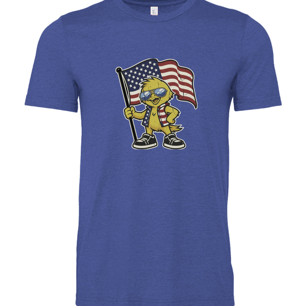 Heather True Royal - 3001CVC - FRONT