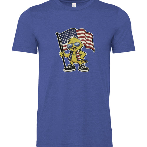 Heather True Royal - 3001CVC - FRONT