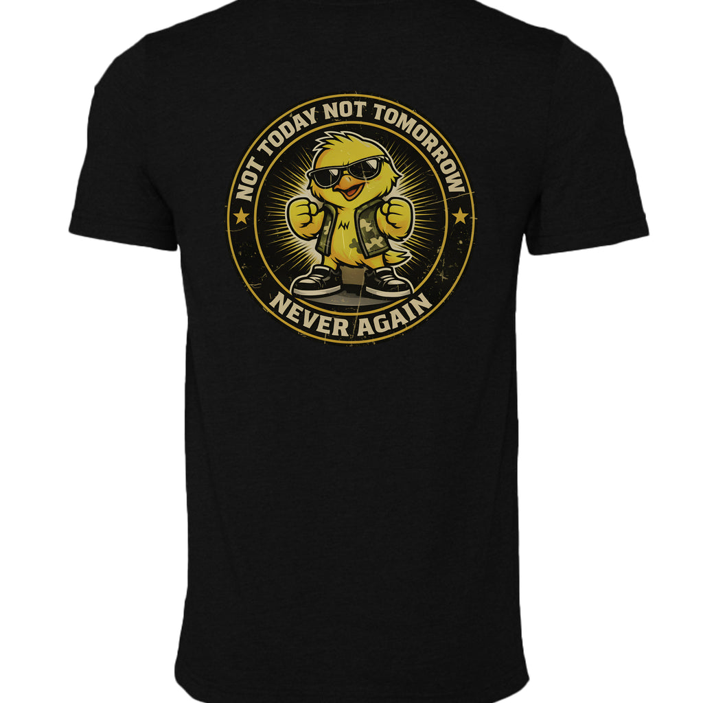 BLACK HEATHER - 3001CVC - BACK