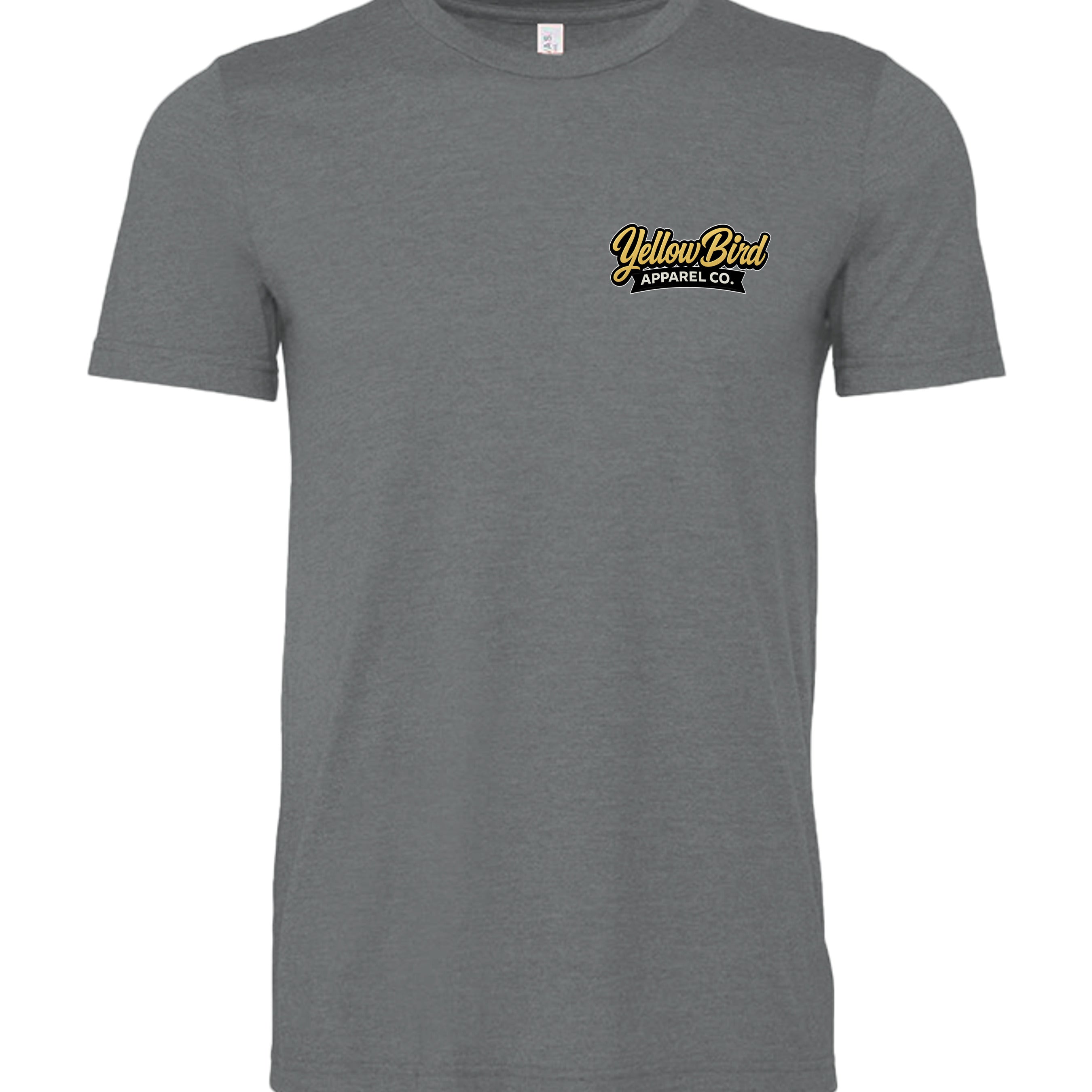 Dark Grey Heather - 3001CVC - FRONT
