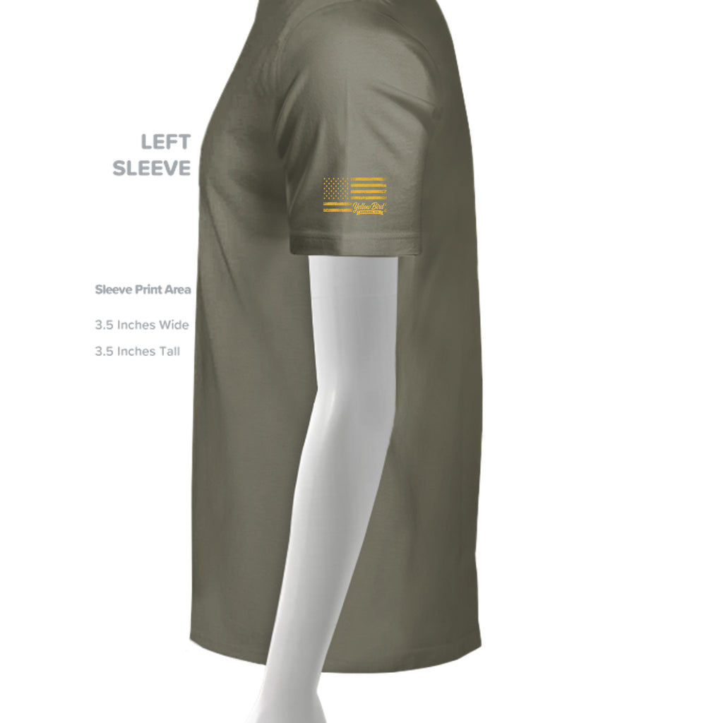 Heather Military Green - 3001CVC - SLEEVE_LEFT