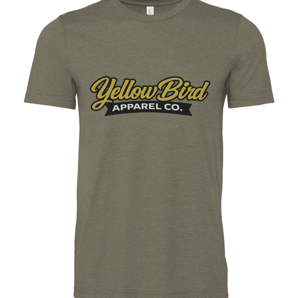Heather Military Green - 3001CVC - FRONT