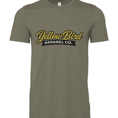 Heather Military Green - 3001CVC - FRONT